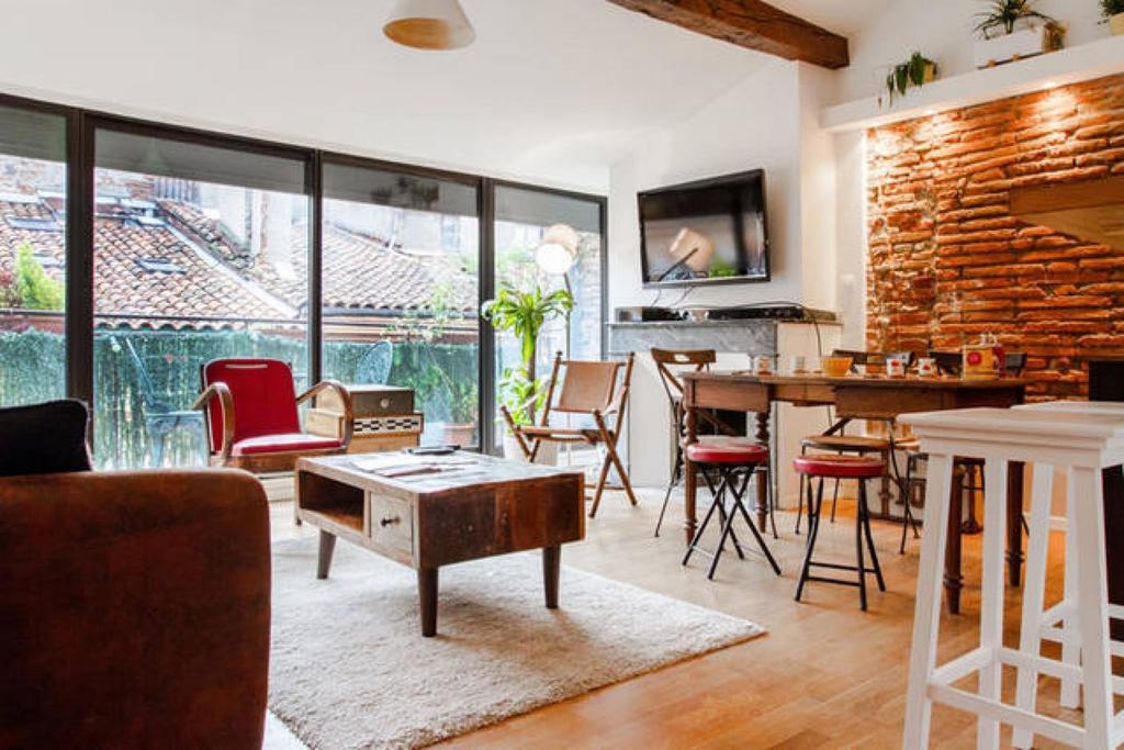 Appartement Loft 9 Rue Fermat à Toulouse Extérieur photo